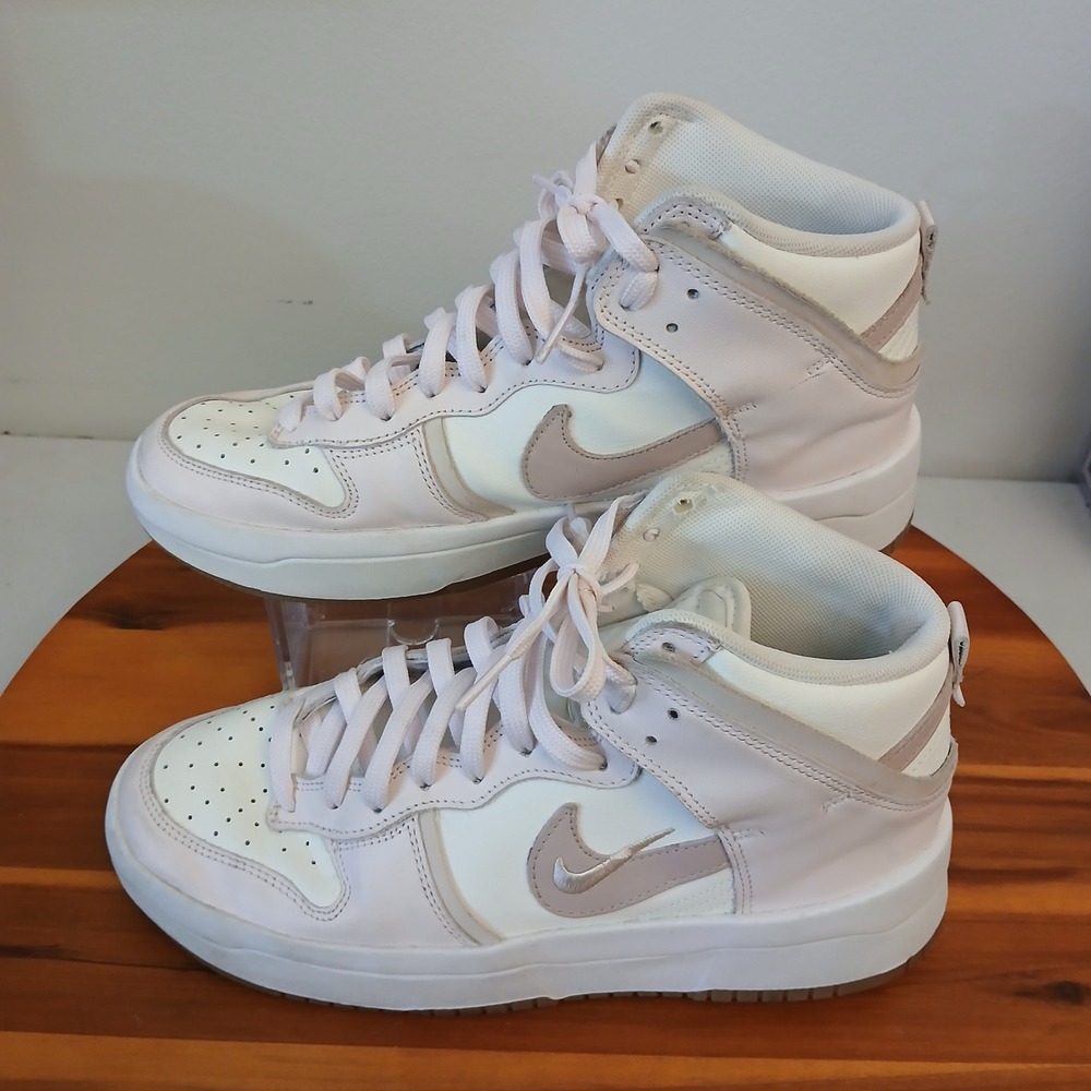 Nike Dunk Up Rebel Womens 9.5 Pink Oxford Shoes Sneakers DH3718-102